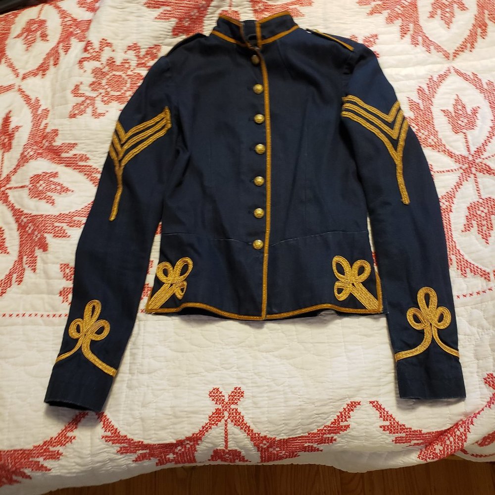 Ralph Lauren Women's Denim Supply Military Officer Jacket - Picture 8 of 12